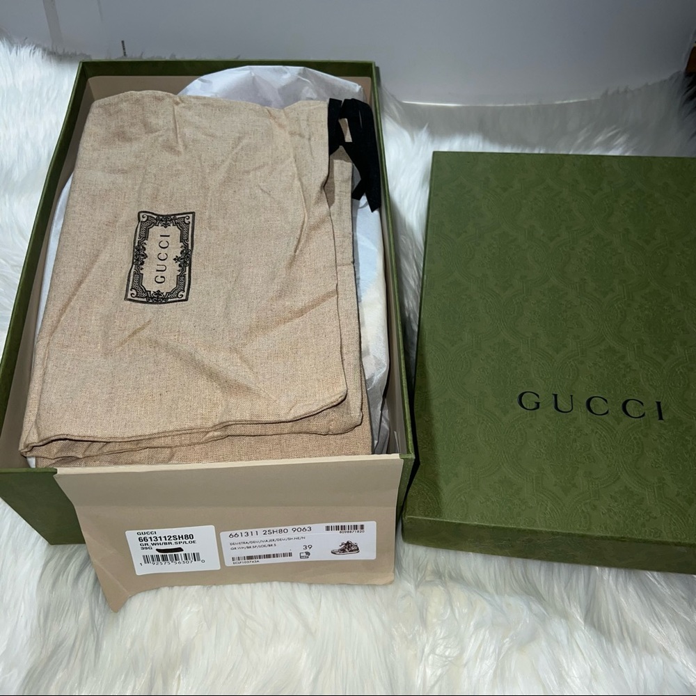 Gucci “”Host pick💖💖Basket high top sneakers - Picture 5 of 17